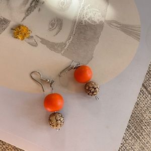 Handmade (homemade) earrings